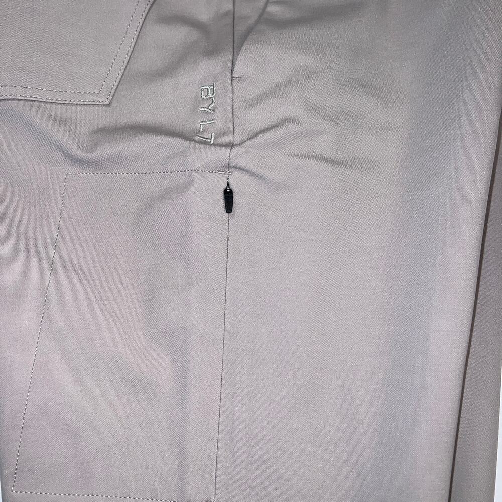 BYLT Basics Everyday Pant 2.0 Taupe Technical Stretch Chino Golf Pants Size 32 - Picture 13 of 16